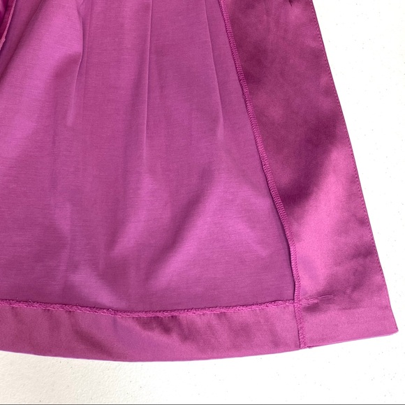 IZ Buyer Trench Coat Purple Size Medium - Picture 12 of 13